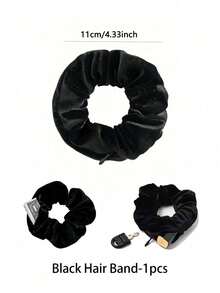 3pcs No-Heat Hair Curlers Set, Includes Silk Hair Curling Band, Soft Foam Hair Rollers, Suitable For Long Hair Styling, Loose Curl Hairstyling Tools (Pink) - Multicolor - View 13