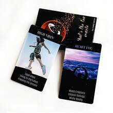 Mazo de cartas oráculo "¿Cuál es la situación del té?" de 78 cartas, tamaño 10.3*6cm - Multicolor - Ver 6