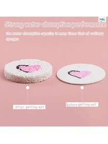 30件套泡沫纹理绘画套装 - DIY 3D绘画海绵泡沫纹理纸，适用于DIY项目、派对礼品、学生奖励 - 情人节、圣诞节、新年和生日的理想礼物 - 彩色 - 查看 4