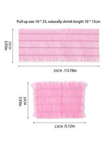 50/30/10/2pcs Disposable SPA Headbands - Non-Slip Elastic SPA Hair Care Headbands, Bulk Hair Bands, Suitable For Women Hair Care, Face Washing, Makeup, Skincare, Facial Care And Beautician Supplies, Adjustable, Non-Woven, Disposable Elastic Headbands, Face Washing Bags, Headscarves, Shower Caps, Salon Use, Non-Woven Salon SPA Headbands, Disposable Face Masks, Headbands - Multicolor - View 7