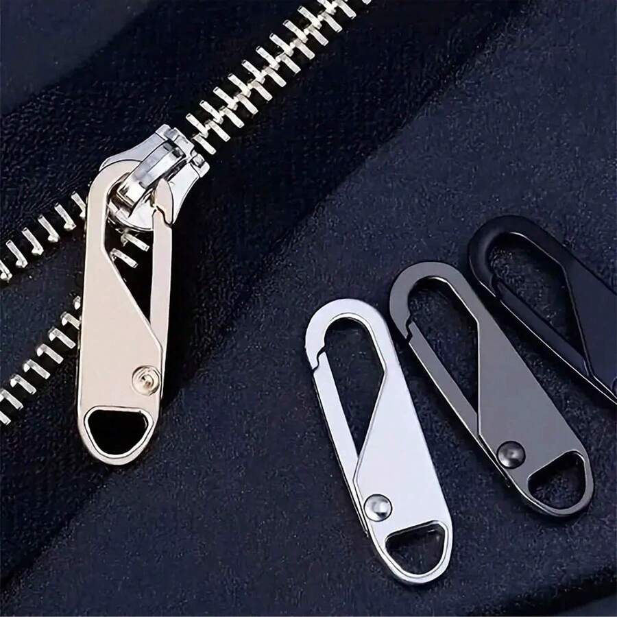 1/2/4pcs Zipper Repair Kit - Quickly Fix Broken Zippers On Suitcases, Bags & More - Multicolor - View 1