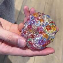 手工贝壳软玩具，超柔软减压玩具，创意美观，有效缓解无聊，小巧贝壳软球减压小玩意 - 彩色 - 查看 7