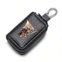 Men's Car Key Case - Simple Zippered Key Case With Lid, Durable Locking Snap For Storage, Suitable For Everyday Use And Special Occasions (Teacher's Day/Mother's Day/Father's Day Gift) Personalized Gift, A Gift Full Of Love, Creative Men's Gift, Fun Gift, Dad's Gift, Gift Ideas - Multicolor - View 31