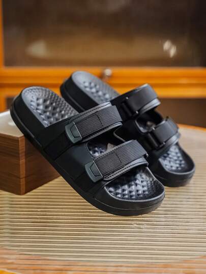 男士防滑软底拖鞋，适合居家和海滩穿着