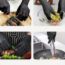 丁腈手套、清洁手套、洗碗手套、家用清洁手套、一次性丁腈手套、黑色手套、一次性丁腈手套、家用丁腈手套、无粉丁腈手套、触屏兼容手套、防水防油手套、防滑手套、厨房清洁、洗碗、美发、汽车维修、医疗清洁、食品加工、经济型丁腈手套、清洁用品 - 多色 - 查看 9