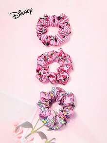 Disney 3 chiếc dây buộc tóc scrunchies trẻ em in kỹ thuật số họa tiết hoạt hình, thiết kế in kỹ thuật số thời trang dễ thương, phù hợp cho tiệc tùng, ngày tựu trường và làm quà tặng cho thanh thiếu niên - Nhiều màu - Xem 11