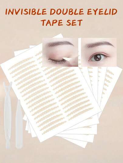 240片/360片装隐形双眼皮贴 - 可提拉支撑眼睑，适用于眼睑下垂、单眼皮、不对称眼睑，情人节礼物