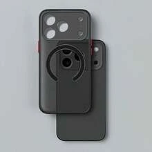 Hadaasi 1个海军蓝磁吸式软触感磨砂亚克力+TPU边框二合一精准开孔摄像头镜头保护盖撞色按键手机壳,兼容苹果17 Pro/17 Pro Max/苹果Air/17/17E/16 Pro/16 Pro Max/16 Plus/16/16E/SE4/15 Pro/15 Pro Max/15 Plus/15、S26 Ultra/S26 Plus/S26/S26 Edge,防刮,超薄,国际版,非国内版 - 藏蓝色 - 查看 4