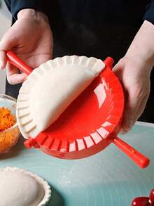 1 khuôn làm bánh bao bằng nhựa đa năng - Khuôn ép bánh bao và bánh nướng, dụng cụ tạo hình bánh bao/bánh hẹ/bánh ngọt tự làm, dụng cụ nhà bếp thiết yếu, dễ sử dụng và chống dính. - Nhiều màu - Xem 4