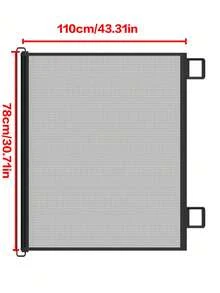 Durable Pet Fence Made Of Satin Polyester, Easy To Install. This Foldable Mesh Gate Can Provide Isolation And Protection For Dogs, And Add Convenience To Your Home. - Multicolor - View 12