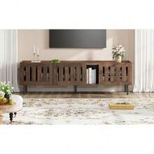 Television Stands & Entertainment Centers - Walnut + MDF - View 4