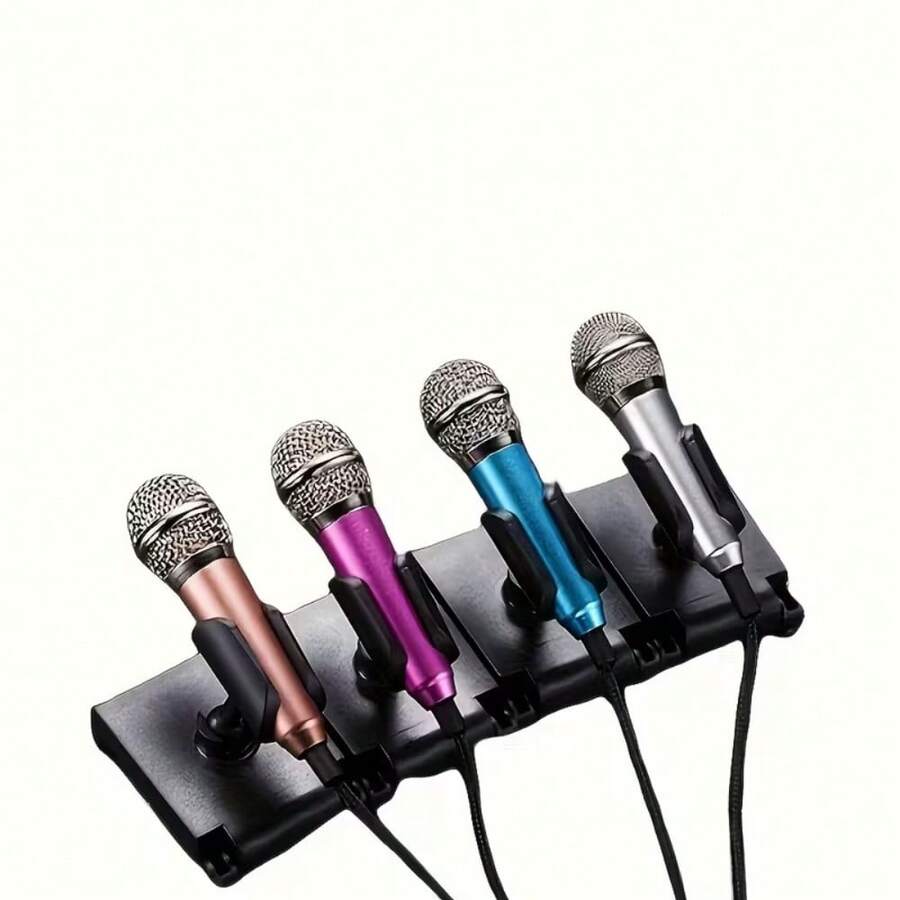 1pc Mini Stereo Studio Condenser Microphone, Aluminum Alloy Material, No Battery Required, Portable & Compact, High-Quality Audio, Noise Cancelling, Multi-Purpose, Fashionable Appearance, Plug & Play, Suitable For Voice Recording, Interview, Karaoke, Gaming, Video Conference, Live Streaming, Compatible With Smartphone, Computer, Laptop, Tablet - No Battery Needed - Multicolor - View 1