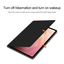 For Galaxy Tab S11 11 Inch 2025 X730 X736B Magnetic Case Tab S11 Ultra 14.6" Tablet Smart Book Cover, Auto Wake/Sleep - Black - View 5