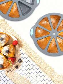 1pc 8-Inch Carbon Steel Small Baking Tray, Replacement Piece For Valusa Oven, Set Of 3 Large Steel Trays - A - View 2