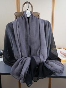 1pc Spring/Summer New Lightweight Chiffon Printed Scarf/Shawl, Sunscreen Scarf Suitable For Daily Use - Multicolor - View 17