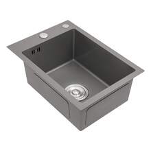YUNRUX Kitchen Sinks - Grey - View 5