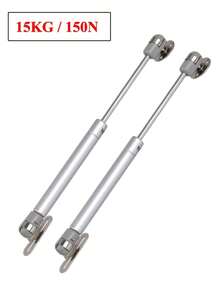 2 chiếc lò xo giảm chấn khí nén, thanh chống nắp hộp, bản lề giữ nắp hộp, thanh chống khí nén 10.6in/27cm dùng cho tủ, hộp dụng cụ, hộp đồ chơi, hộp có khớp cầu. - Hỗ trợ bạc - Xem 17