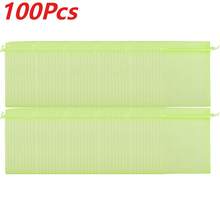 100PCS Reusable Fruit Protection Mesh Bags With Drawstring Insect Proof Pest Barrier Breathable Net Covers For Grapes Tomatoes Bananas Peaches Apples Flowers Plants Garden Orchard Protection Supplies - Green - View 13