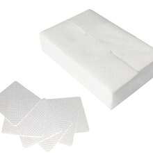 2000/1000/200 piezas Toallitas limpiadoras de uñas - Almohadillas quitaesmalte de uñas profesionales sin pelusa, Pañuelos limpiadores de gel, Herramienta de limpieza y acabado de manicura sin perfume (Blanco) - Blanco - Ver 10
