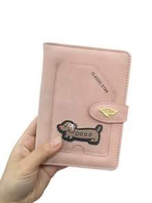 Multi-Functional Anti-Theft Protective Cover, Passport Holder, Minimalist Card Holder, Cartoon Theme Ticket & Travel Document Organizer - Multicolor - View 11