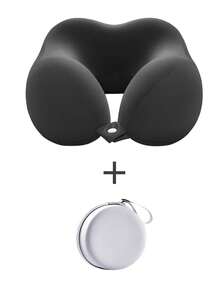 [2025 New Arrival Hot Selling] U-Shaped Memory Foam Neck Pillow With Storage Bag, Portable Travel Nap Pillow, Slow Rebound Neck Pillow, Office Siesta Essential, Airplane Travel Cervical Pillow. Removable And Machine Washable, Provides Neck Support - Travel Essential. - Multicolor - View 17