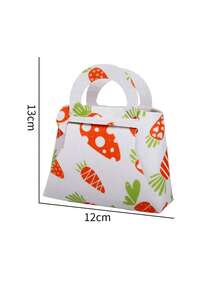 5pcs Easter Bunny Tote Bags Suitable For Teens & Adults - DIY Non-Woven Fabric Candy Bags With Fun Carrot Pattern - Perfect Gift Candy Bags! - Multicolor - View 6