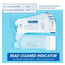 200Pcs/Box Dental Disposable Sterilization Pouch Bags Puncture Self-Sealing Bag Tattoo Dental Nail Art Accessories Tattoo Tools - Multicolor - View 3