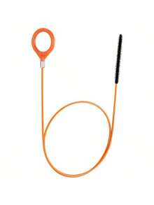 1/2支装管道疏通器，管道堵塞清除工具，蛇形毛发清洁工具，长31.89英寸，适用于淋浴房、厨房水槽、浴缸和浴室管道，带毛发收集器 - 多色 - 查看 10