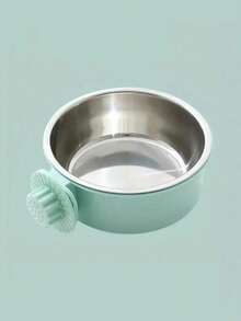 Tazón colgante de acero inoxidable para jaulas de mascotas - 450 ml - Ver 15