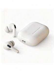 Wireless Earbuds - True Wireless Earphones Compatible With Apple And Android, Built-In Microphone, Sweat-Proof, White, Wireless Headphones, Airbuds, True Wireless Earbuds - White - View 1