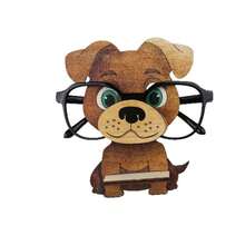 Cartoon Eyeglasses Holder, Creative Animal Shaped Wooden Eyewear Display Stand - Multicolor - View 3