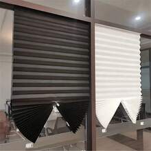1pc - Adjustable Pleated Sunshade Curtain - Easy Installation, Removable For Room, Living Room, Bathroom, Office, Spring/Summer Sun Shading & Indoor Blackout - Multiple Sizes & Colors - Minimalist Decor - Multicolor - View 6