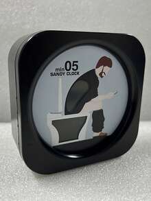 5 Minute Toilet Shaped Stress Relief Toy, New Bathroom Timer, Toilet Timer Toy, Humorous Toilet Shaped Design, Desktop Decor, Best Gift Choice - Multicolor - View 9