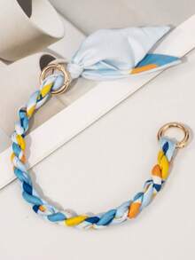 Straps, Scarves, Braided Ropes, Bag Straps, Repurposed Women's Handbag (With Shoulder Strap), Bag Accessories - Multicolor - View 12