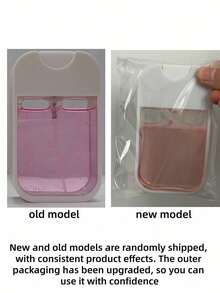 JAYSUING 便携式免洗洗手液喷雾，适用于任何场合，使用方便，成分温和，温和清洁双手，保持双手清洁，方便洗手，可作为礼物送给家人和朋友以表达关怀，适合情人节、开学季、学生洗手（新旧款随机发货） - 彩色 - 查看 12