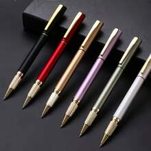 16pcs Customized Business Pens, Can Be Engraved With Names, Inspirational Quotes, Black Neutral Pens For Employees, Appreciation Gifts - Sets - View 3