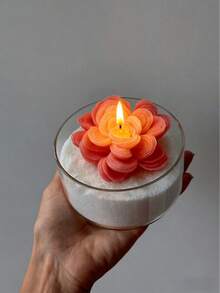 3D毛茛花 | 奥斯汀玫瑰硅胶模具，蜡烛和肥皂制作DIY工具 | 多层花瓣逼真花朵模具 | 耐热易脱模 | 家用和商用创意花卉装饰树脂石膏硅胶模具 - 奧斯汀&毛茛花朵模具 - 查看 6