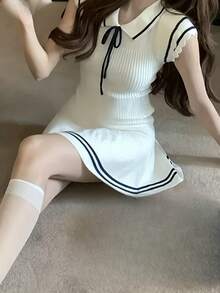 Women Maxi Dresses - White - View 5
