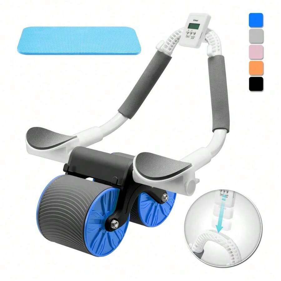 Abdominal De Rebote Automático Con Soporte Para Codo - Beis - Ver 1