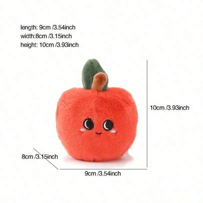 Plush Fruit Doll - Adorable Cute Pineapple Plush Doll, Healing Fruit Doll, Soft Stuffed Pillow Doll, Birthday Gift