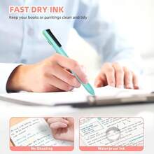 Multicolor Ballpoint Pen 0.7, Multicolor Pen In One, 4-In-1 Colored Pens, 4 Color Retractable Pen In One, Colorful Ink, Ballpoint Gift Pens For Planner Journaling, Valentines Day Gifts - 1 - 查看 8