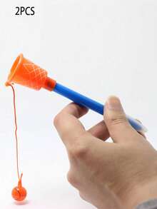 1pc Basketball Shaped Ballpoint Pen, Cartoon Creative Student Toy Pen, Fun And Interesting School Supplies, New Semester - Fun Basketball Shooting Pen - View 7