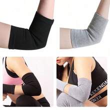 Breathable Elbow Sleeve For Outdoor Basketball, Tennis, Fitness, Running, Cycling And Other Sports, Provides Support And Protection - Black - View 5