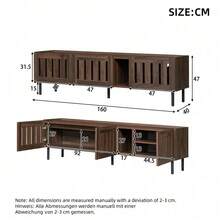 Television Stands & Entertainment Centers - Walnut + MDF - View 10