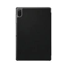 Funda protectora plegable básica de color negro sólido minimalista compatible con Honor Pad X9/X8 Pro 11.5 pulgadas, X8A 11 pulgadas, Pad9 12.1 pulgadas, 2024 MatePad SE 11 pulgadas, SE 10.4 pulgadas, T10, T10S y serie T8 Colección de regalos de primavera - Negro - Ver 27