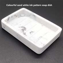 1个仿大理石墨纹皂碟 - 彩砂皂碟 - 查看 10