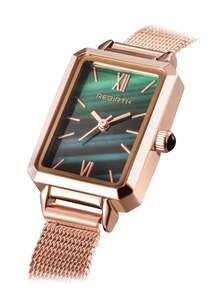 1pc Women's Retro Minimalist Quartz Wrist Watch, Suitable For Daily Wear - one-size - View 8