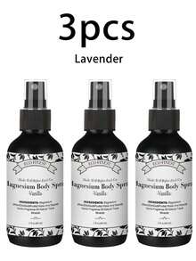 60ml Magnesium Oil Body Mist, Lavender Scent, Vanilla Scent, Body Care Spray, Light Fragrance, Relaxing Body - Lavender - View 8