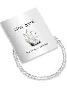 1pc Healing Crystal Bracelet For Women Men Natural Stone Beaded Stretch Bracelet Handmade Gemstone Reiki Spiritual Jewelry Gifts,Birthday Gifts, Fashion Jewelry Gifts, Friendship Gifts - 4mm - View 20