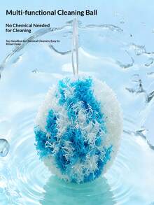 1pc Cleaning Ball, Strong Stain Removal For Home Sink, Washbasin, Bathroom Vanity, Durable Magic Scrub - Multicolor - View 4